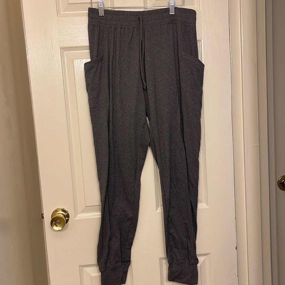 Grey joggers
